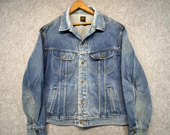 Vintage 70s: Rare Lee 101-J Denim Jacket - Union Made in USA