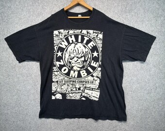 90年代ヴィンテージ パンテラ ホワイト ゾンビ ハードコア ロック T