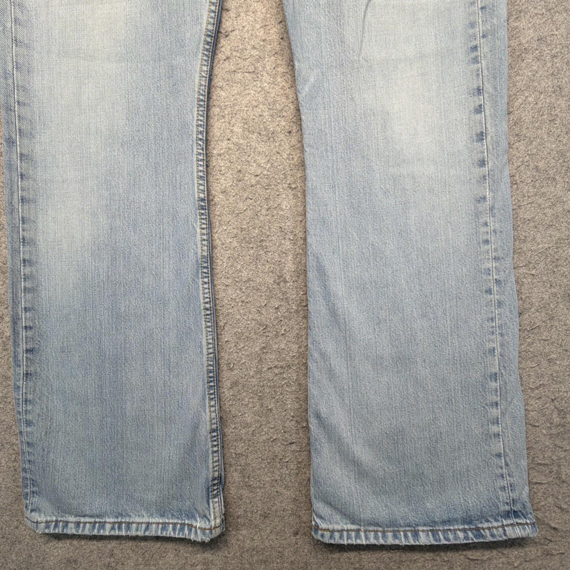 Vintage Levis Jeans Mens 36x34 Blue 512 Bootcut Baggy Faded Whisker Y2K, foto 2 di 5