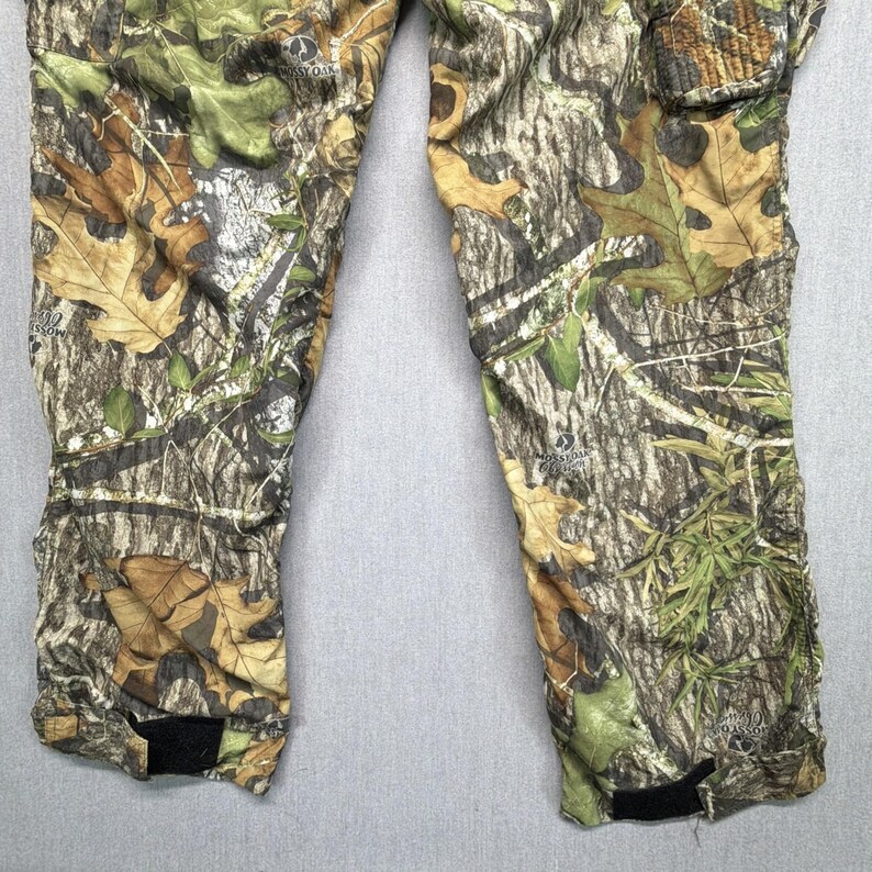 Mens Ol' Tom Mossy Oak Obsession Turkey Hunting Cargo Camo Pants L 38x30 image 5