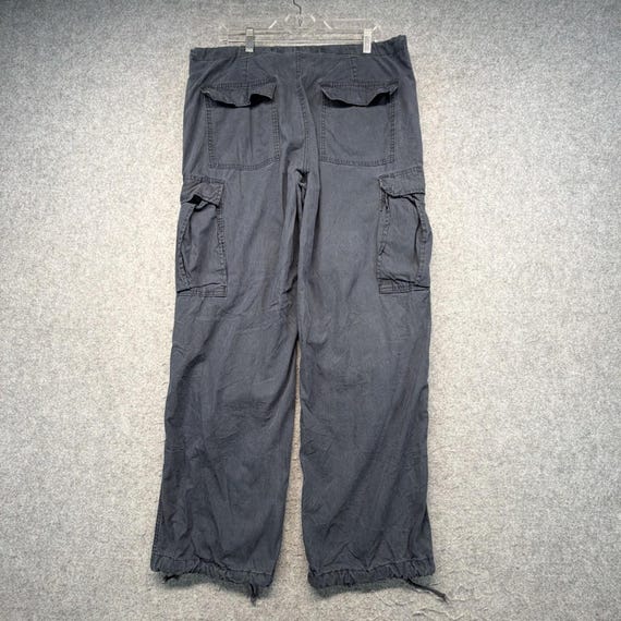 Abercrombie & Fitch, Vintage Abercrombie Fitch Pants Men's Size M (34x31) Blue Paratrooper Cargo 90s