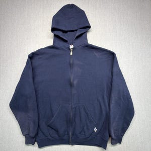Vintage Russell Athletic Hoodie Zip - Etsy
