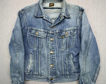 Vintage 70s: Rare Lee 101-J Denim Jacket - Union Made in USA