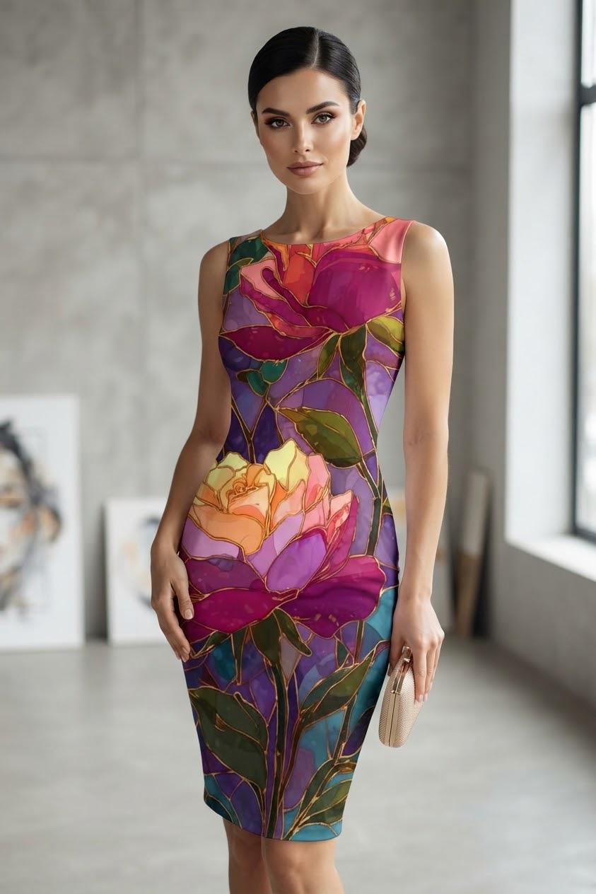 Stain Glass Dress - Etsy