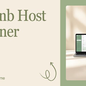 Kalkylblad för Airbnb-värdplanerare | Spårning av korttidsuthyrning | Spårning av hyresintäkter och utgifter | Städschema | Mall för Google Sheets