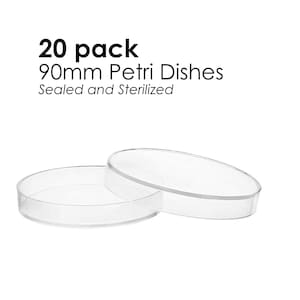 Sterile Petri Dish 90mm Petri Dish for Mycology and Laboratory Use