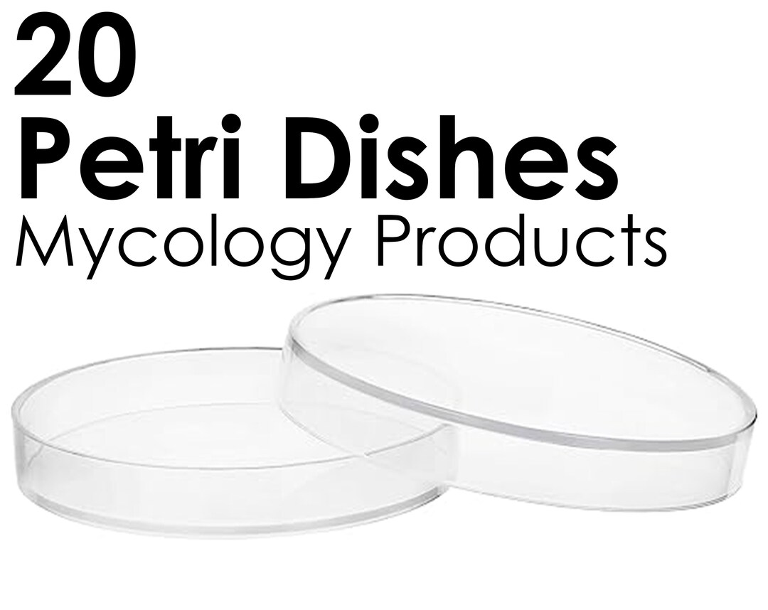 Sterile Petri Dish 90mm Petri Dish for Mycology and Laboratory Etsy