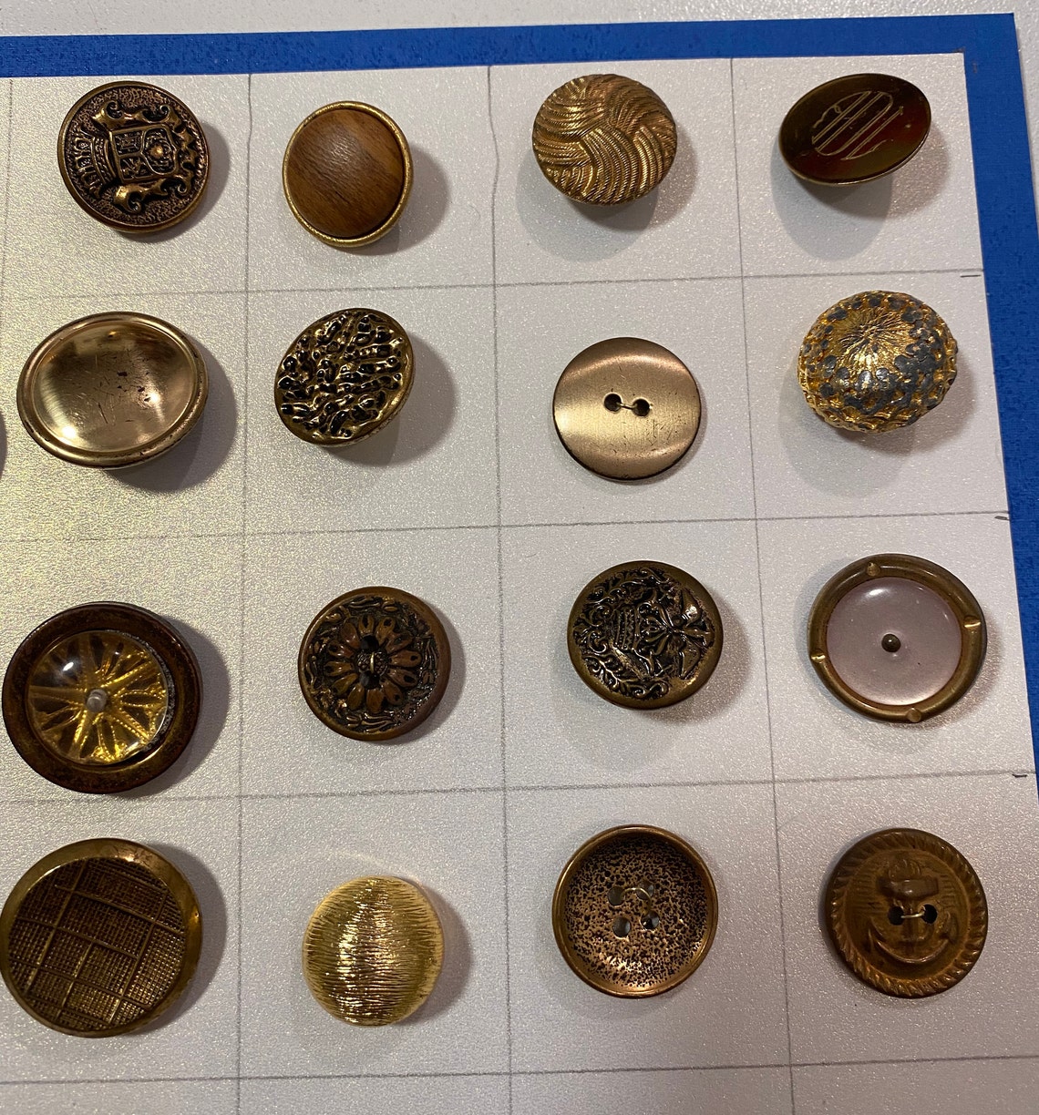 Button Collectors Bonanza Large Vintage Unique Collectible Etsy