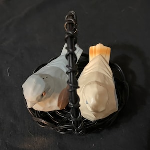 Spring Melodies Salt and Pepper Shakers by Avon