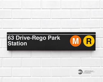Fordham Road Station New York City Subway Sign Wood Sign Etsy