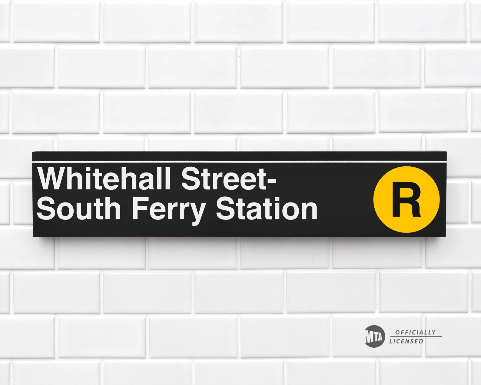 Whitehall Street South Ferry Station New York City Subway Etsy