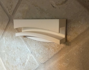 Microwave Cover Splatter Guard Holder - Kitchen Organization Space Saving