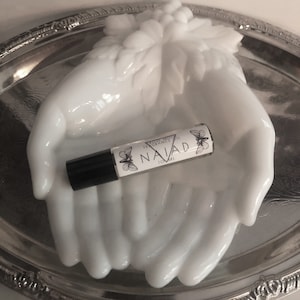 NAIAD | Fern, Patchouli, & Aquatic Plants Perfume Oil Blend | Cruelty Free/ Vegan Fragrance Roll-On