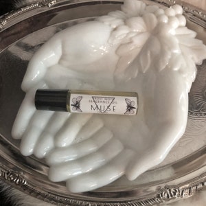 MUSE | Dragons Blood, Musk, Vanilla, Lavender & Resins Perfume Oil Blend | Cruelty Free/ Vegan Fragrance Roll-On