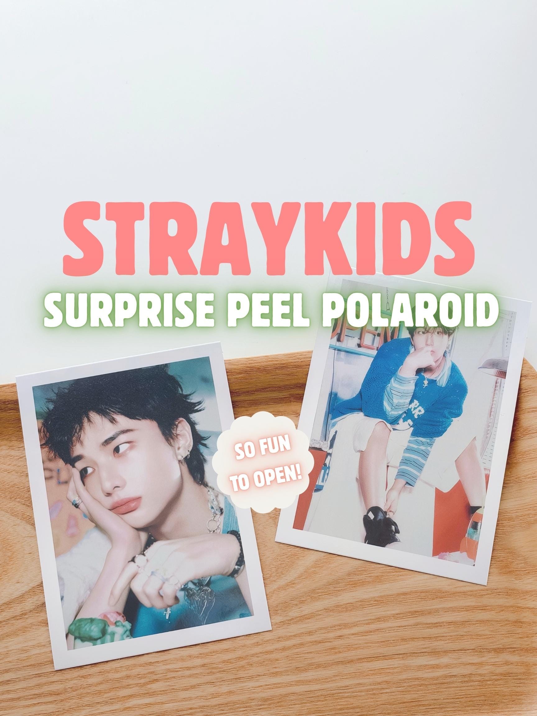 Polaroid Stray Kids - Etsy