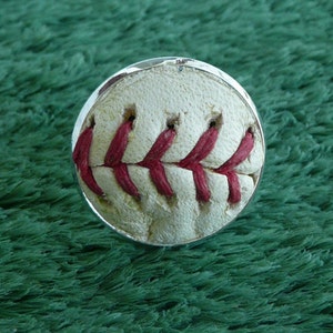 Baseball Ring Made From a Real Baseball - Sale!