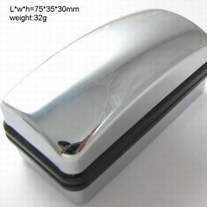Chrome Plated Cufflink Gift Box - Only available with cufflink purchase