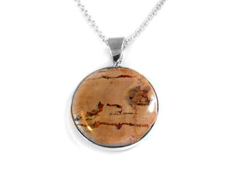 Recycled Wine Cork Necklace Pendant