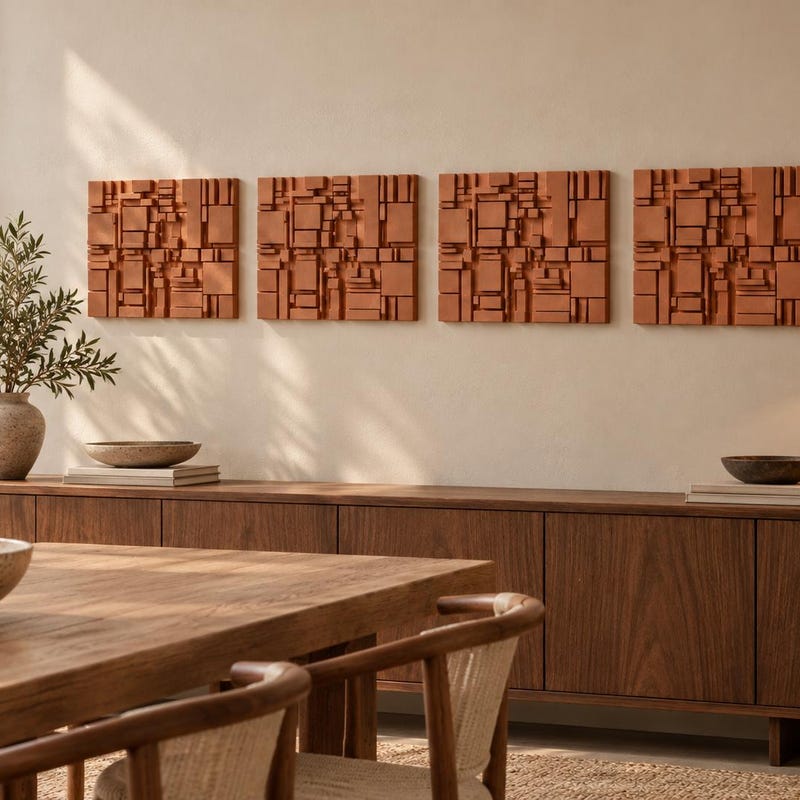 Concrete Wall Art Panels - Etsy