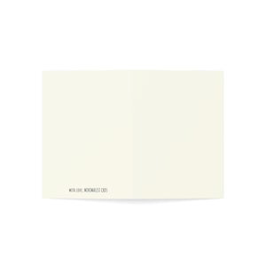 Carte minimaliste personnalisable
