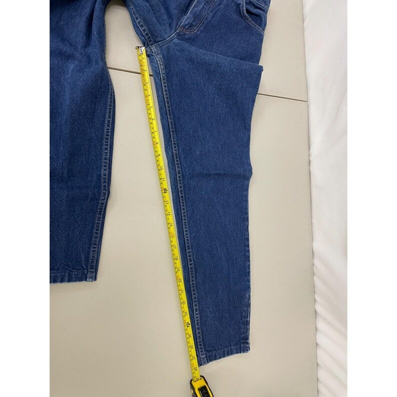 Vtg 70s Wrangler Zippered Ankle Jeans 26x27.5 Blue Denim Western Ranch Rodeo image 6