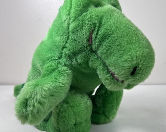 Vintage Lyle Lyle Green Crocodile Plush Hand Puppet 1991 Gund Bernard Waber