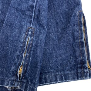 Vtg 70s Wrangler Zippered Ankle Jeans 26x27.5 Blue Denim Western Ranch Rodeo image 4