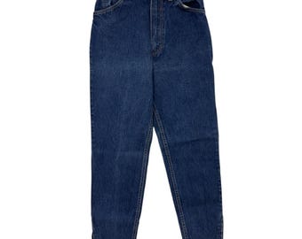 Vtg 70s Wrangler Zippered Ankle Jeans 26x27.5 Blue Denim Western Ranch Rodeo