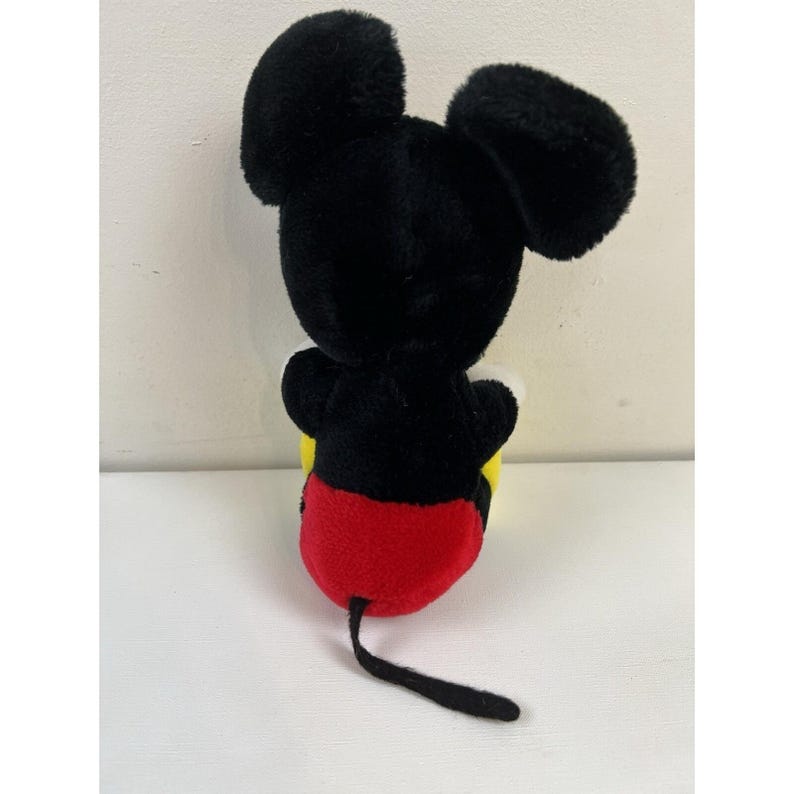 Vtg Mickey Mouse Plush Doll Walt Disneyland Disney World Stuffed Big Eyes 10" image 5