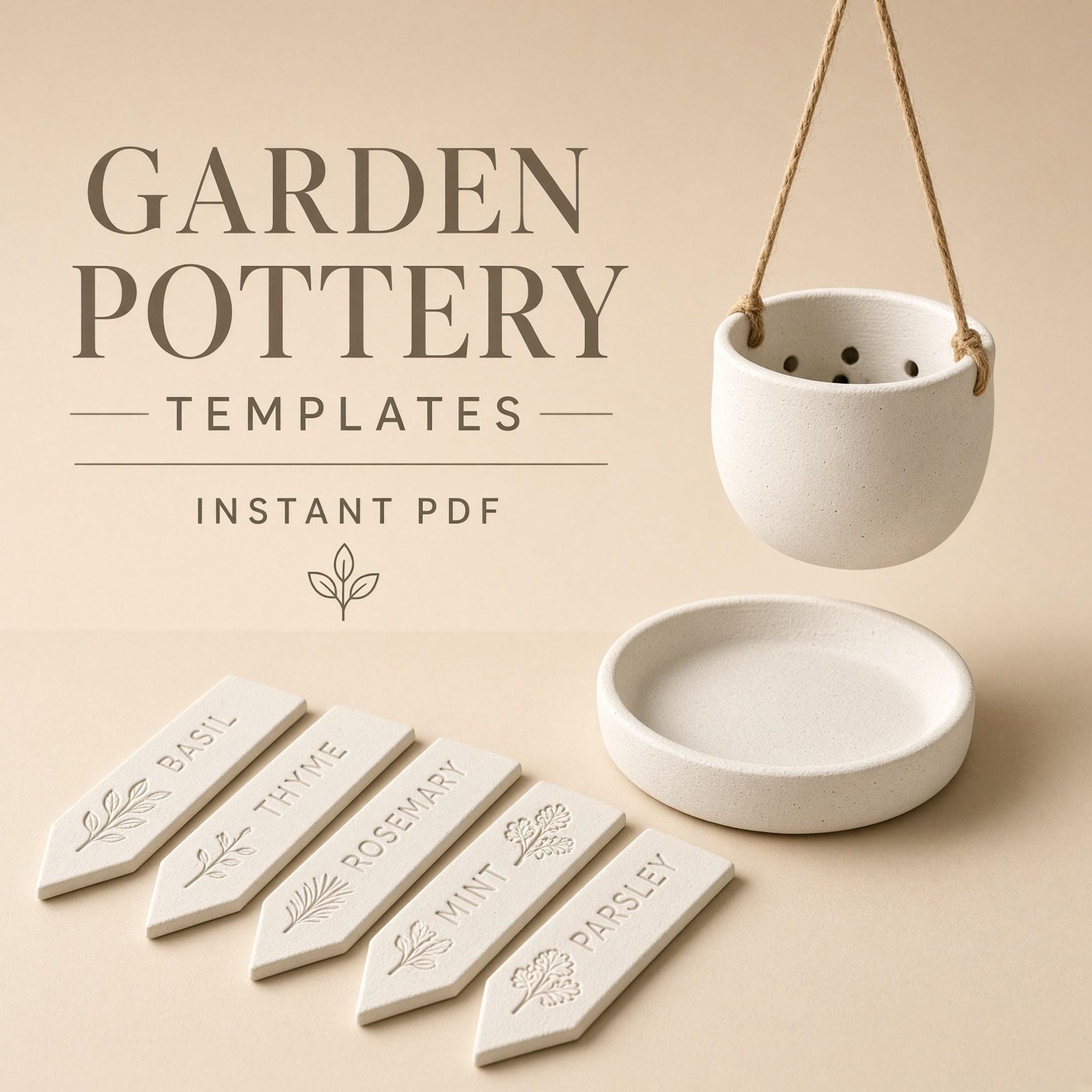 Slab Pottery Garden Kit