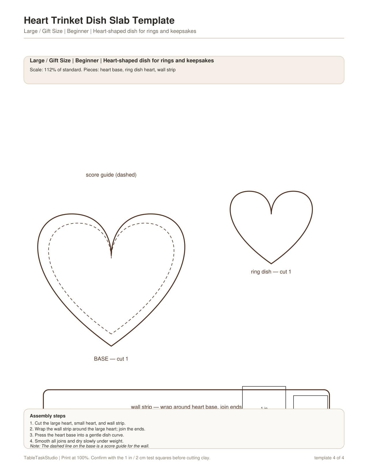 Heart Trinket Dish