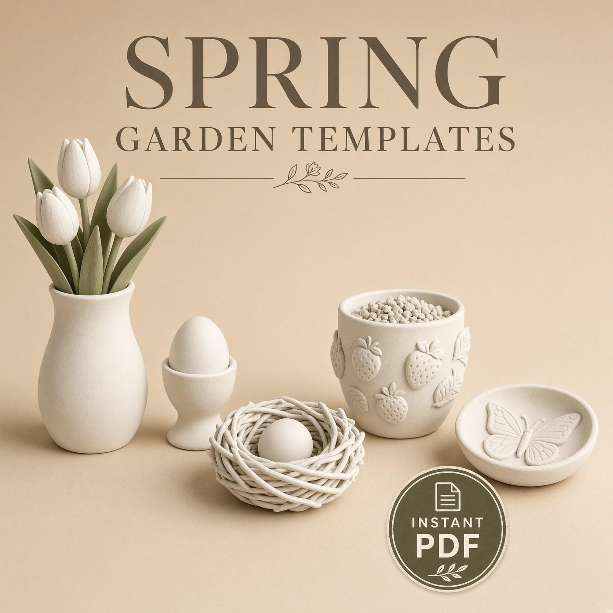 Slab Pottery Spring Garden Kit