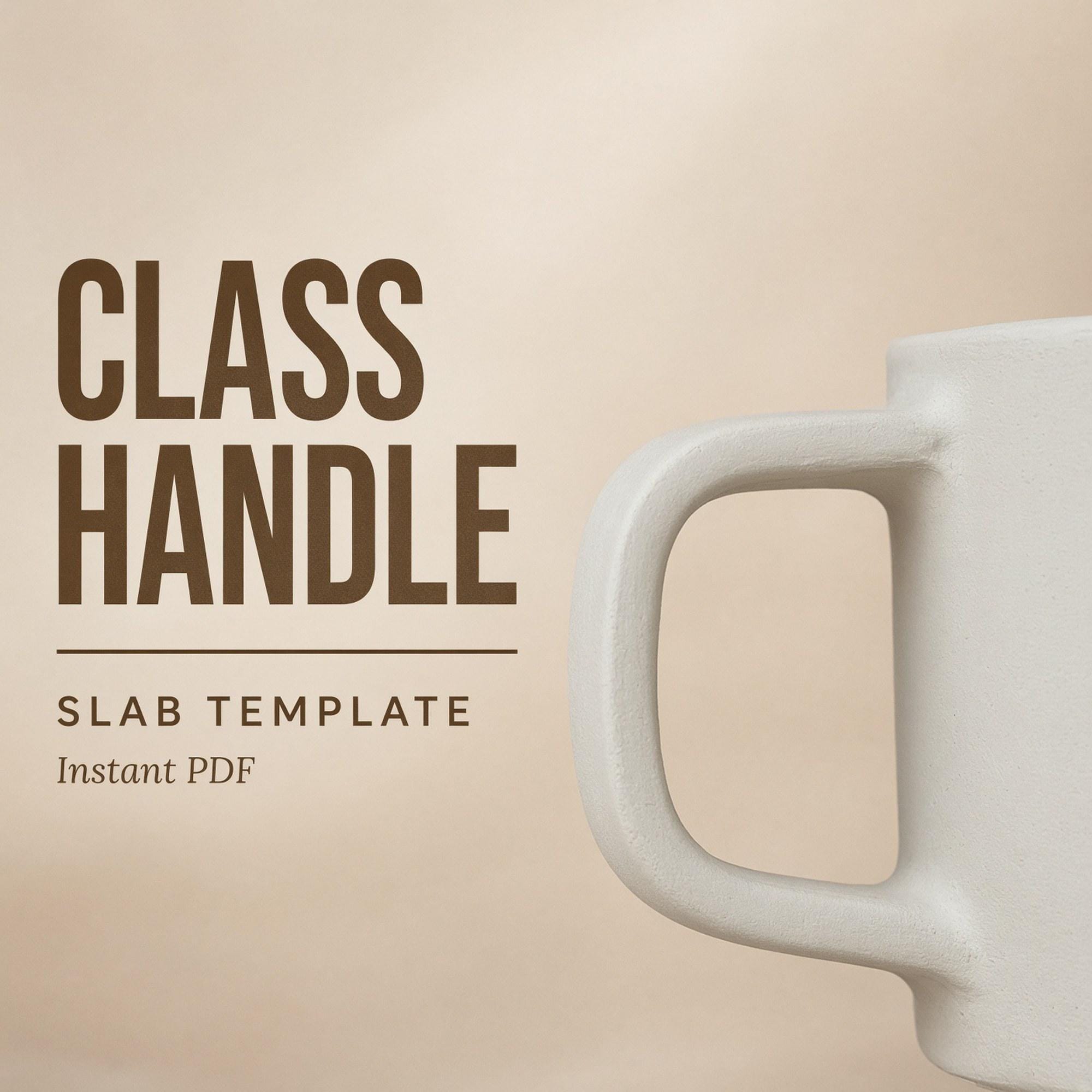 Class Handle Pottery Template