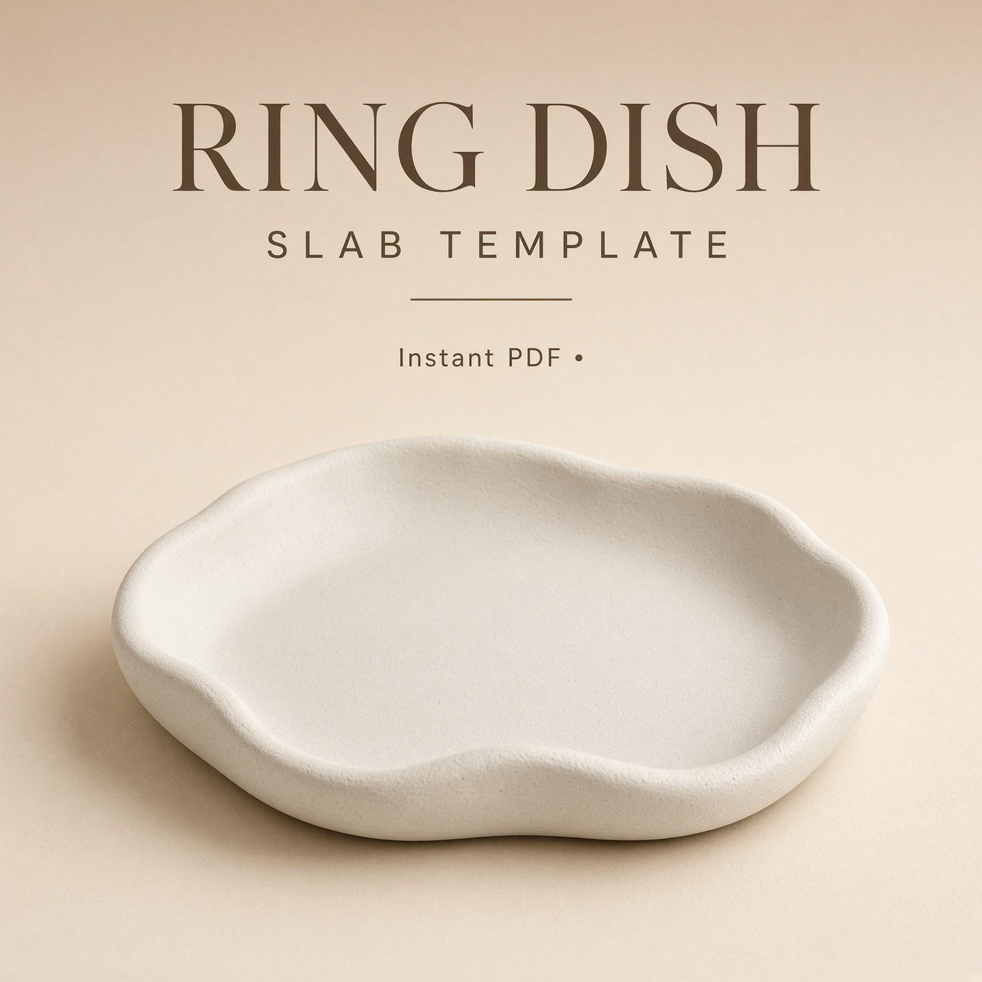 Ring Dish Pottery Template