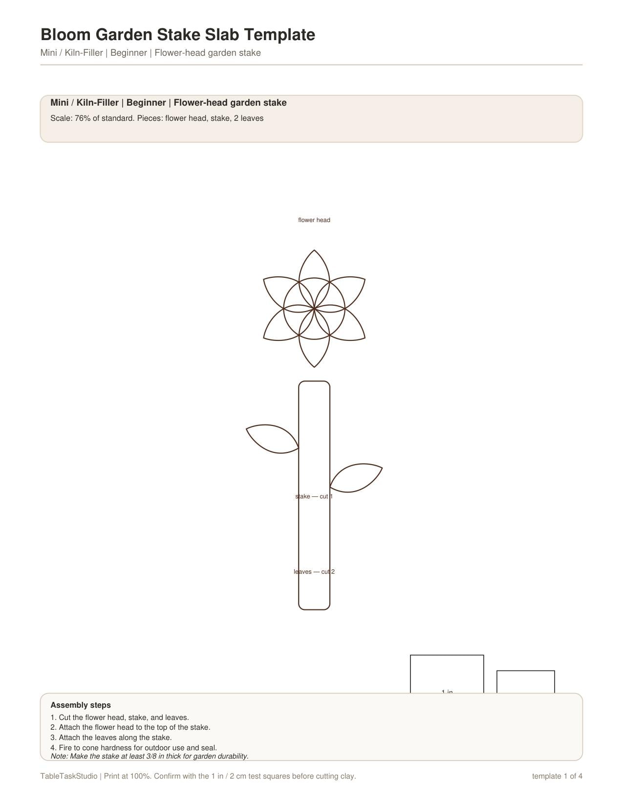Bloom Garden Stake