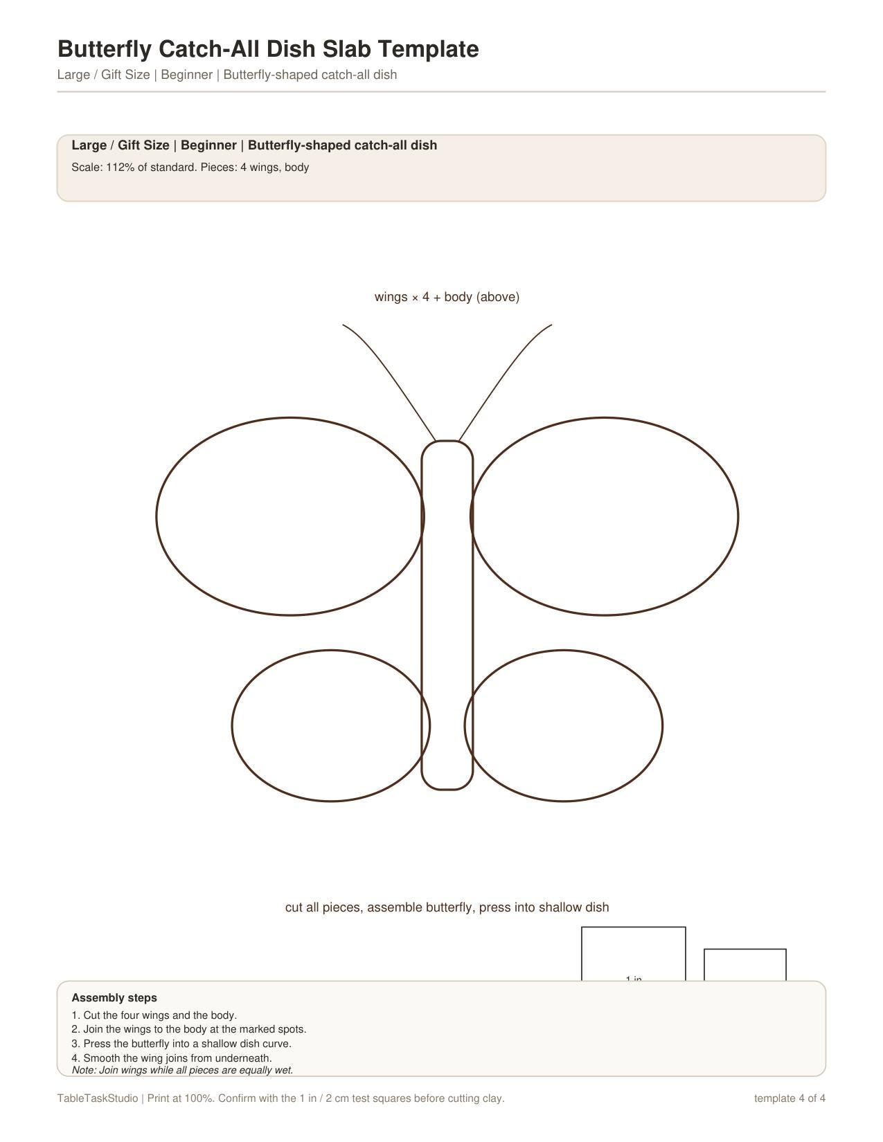 Butterfly Dish