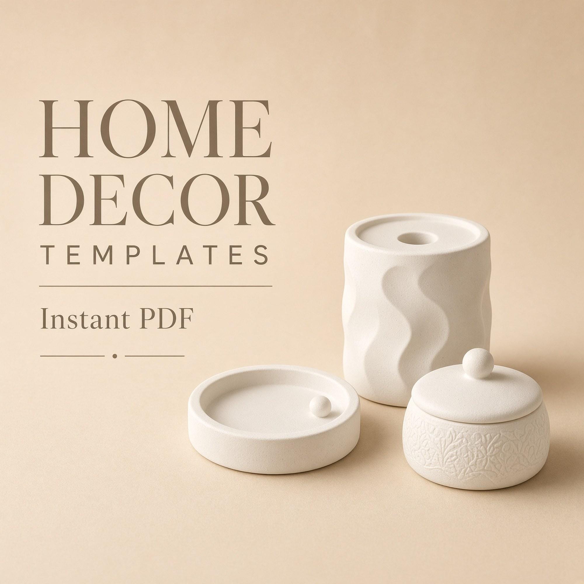Slab Pottery Home Decor Kit