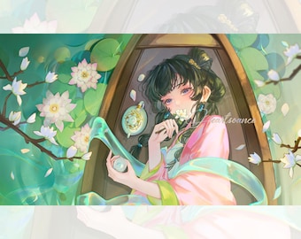 The Apothecary Diaries Maomao Art Print / Holographic Acrylic Shikishi Board / Pearlescent Postcard Anime Wall Home Decor Display Gift