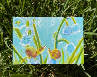 Snail Date Print B GRADE