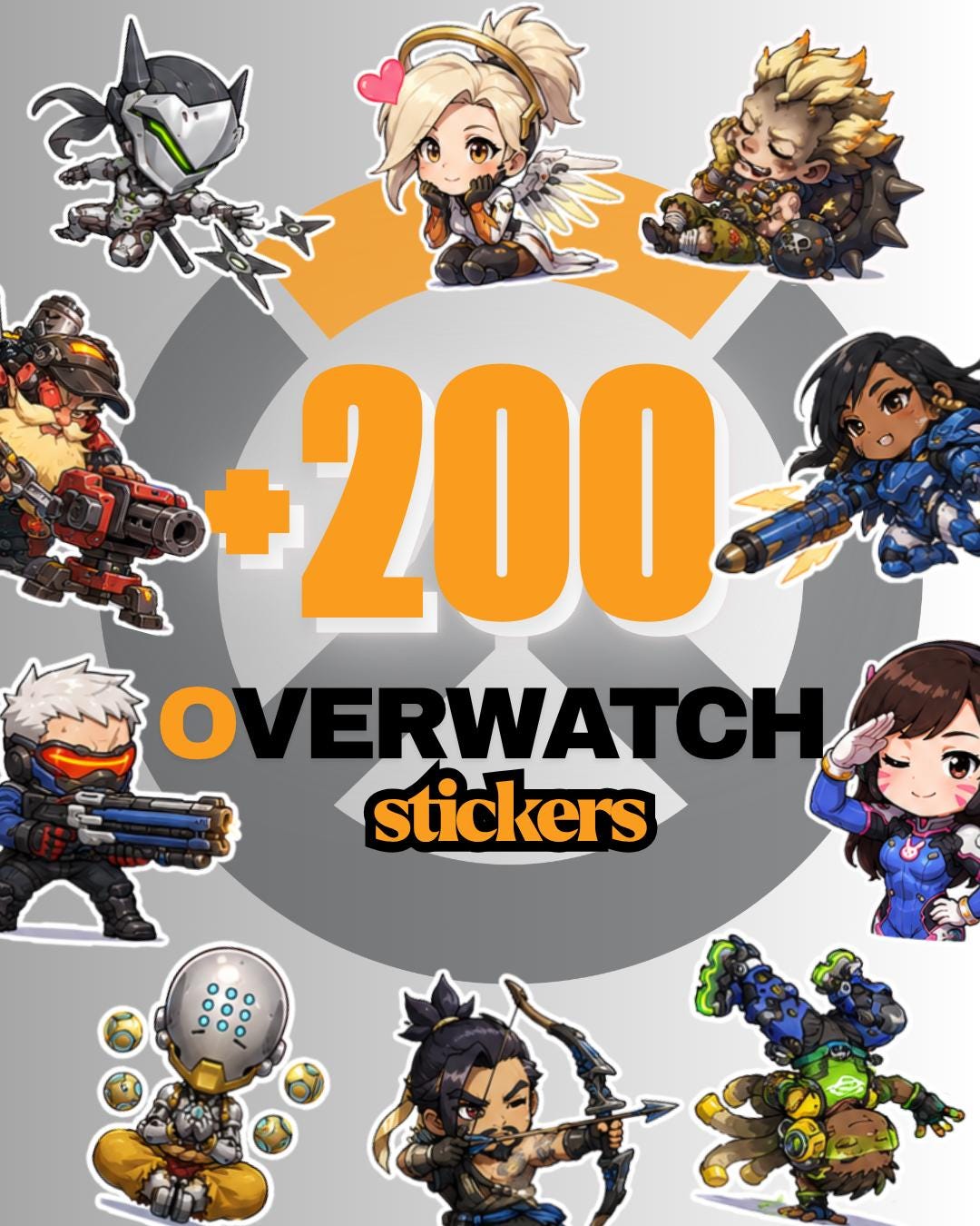 Overwatch sticker - Etsy 日本