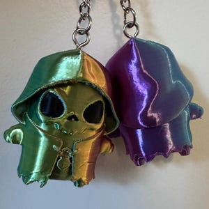 Holofoil Sprite Keychains – Custom Gamer Backpack Buddies 3D Printed