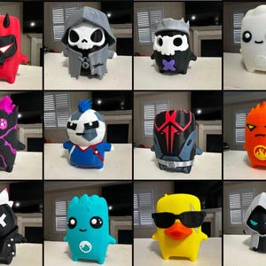 8" Sprite Figurine – Ultimate Gaming Desk Decor 3D Printed