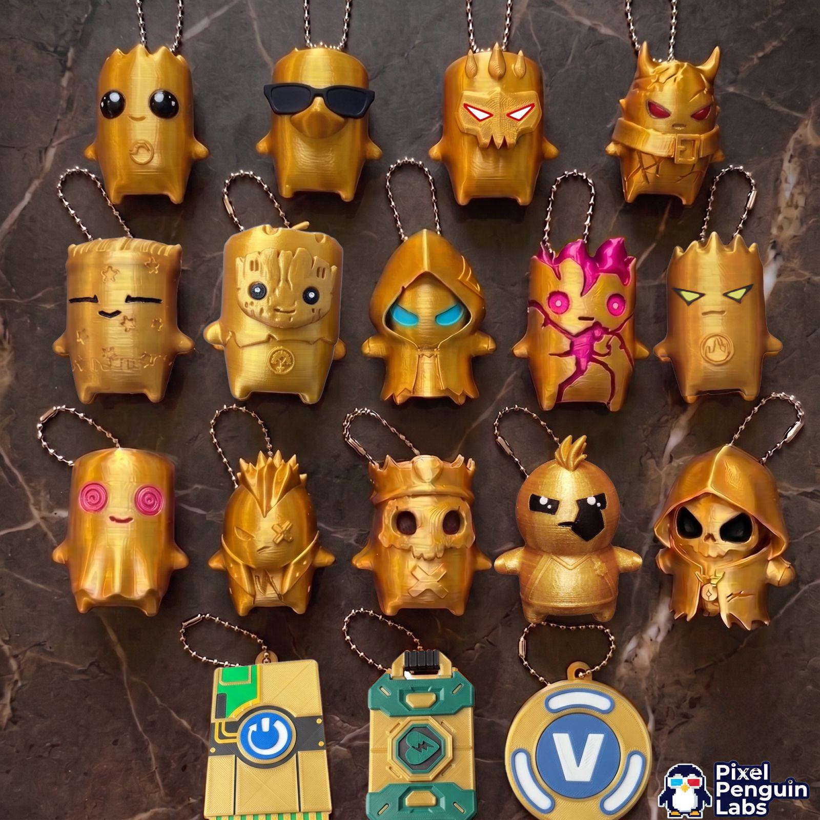 Fortnight keychain - Etsy 日本