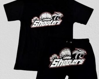 Conjunto unisex Trapstar Shooter - Camiseta y shorts de estilo streetwear
