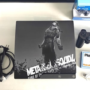 PS3 Console 5TB SSD Thermal Rebuilt Bundle Metal Gear Solid 4 Edition