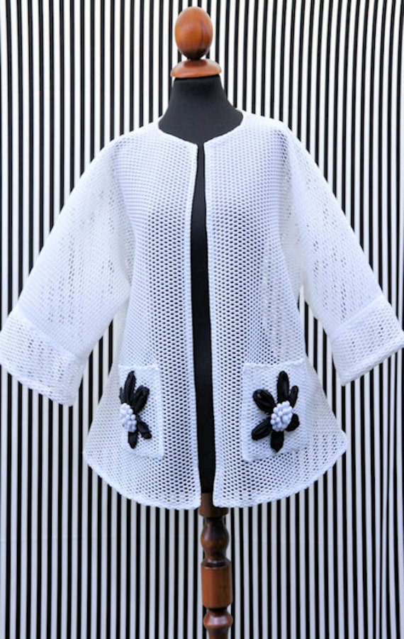 net kimono jacket