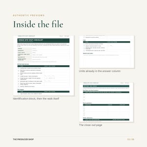 Puede incluir: Un documento digital titulado Venue Site Visit Checklist que incluye secciones para llegada, acceso, detalles del espacio, costos y notas. El dise&ntilde;o presenta casillas de verificaci&oacute;n, columnas para hallazgos y una secci&oacute;n para preguntas abiertas.