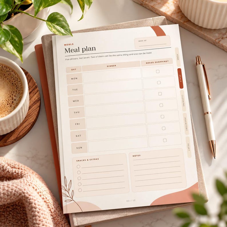 ADHD Life Planner Bundle | 88-page Hyperlinked Digital Edition (print ...