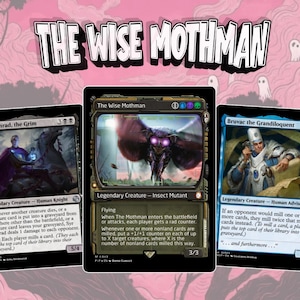 Fallout Inspired Commander Deck | Mothman Sultai Mill +1/+1 Counters (100 Card Proxy Set)