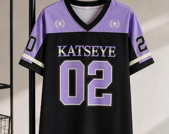 KATSEYE Jersey Tricot Camisa Púrpura